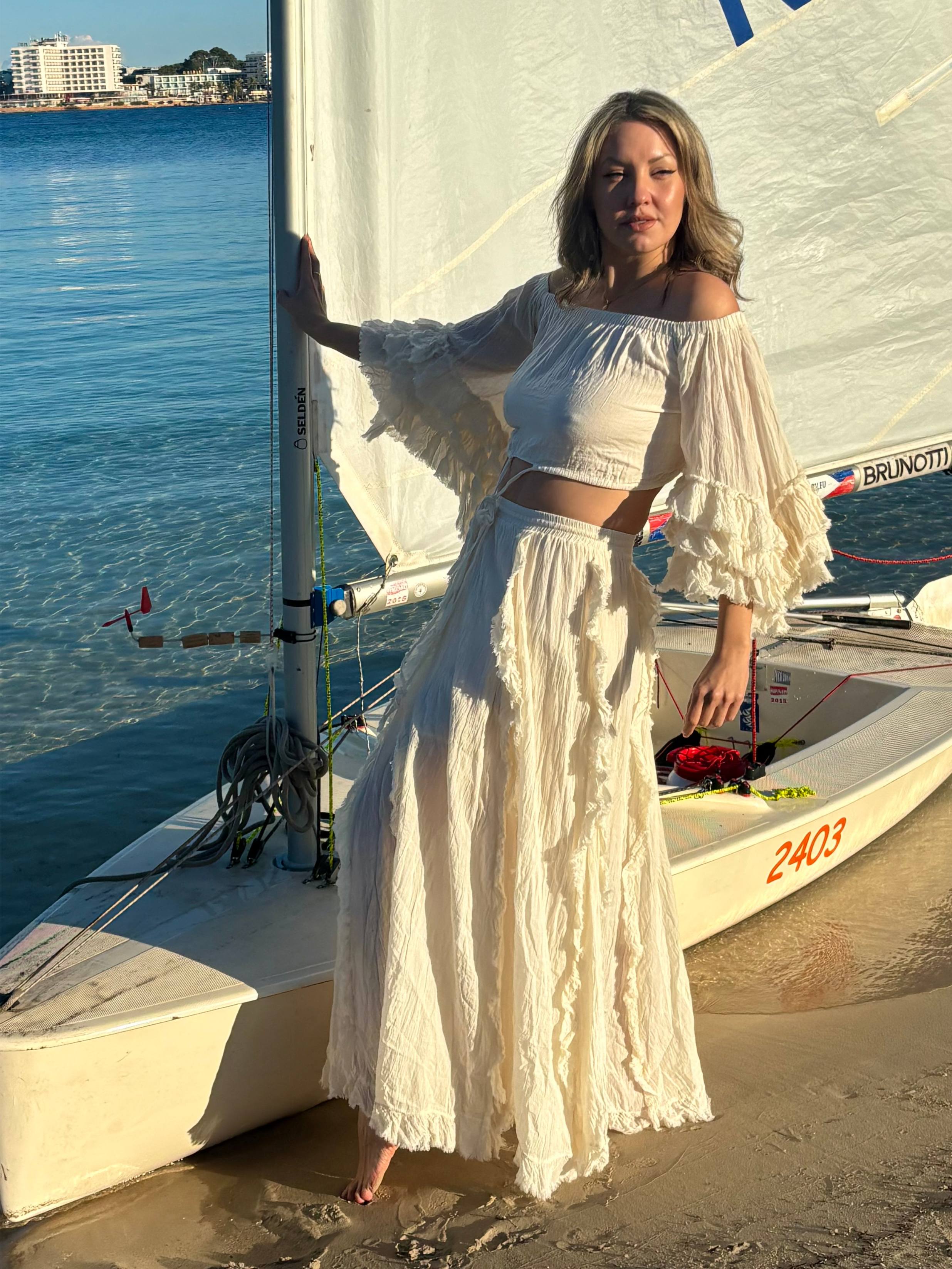 Falda S Argamassa (FALDAS) - Ibiza Fashion Secrets